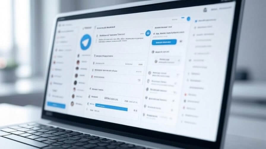 Organizzazione delle chat Telegram Business