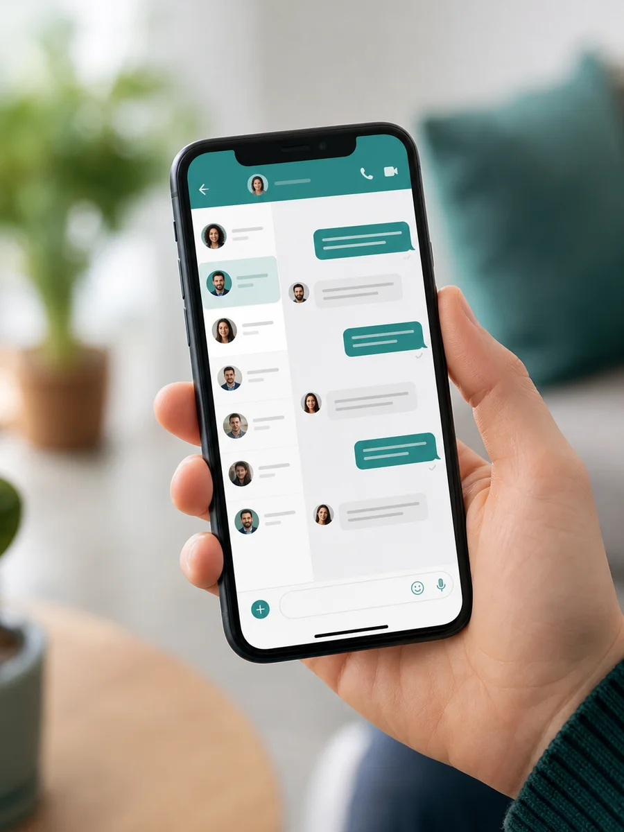 Chat Telegram con reazioni personalizzate